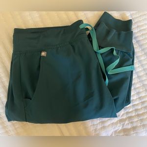 Figs Caribbean Blue Jogger Scrubs